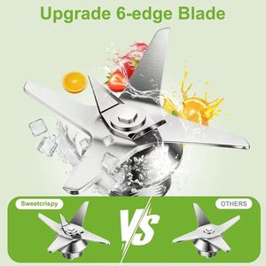 Frullatore Professionale da Banco con Bicchieri Portatili Senza BPA da 23/34/60oz, Quattro Contenitori per Uso in Cucina - Product Image 6