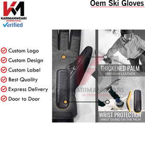 <b>Ski</b> Gloves Advanced Winter Gloves Touchscreen Waterproof Thermal Insulated OEM Wholesale - Product Image 3