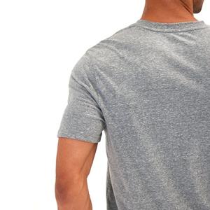 T-shirt unisexe pour homme de haute qualité, 210 g/m², manches courtes, 100 % coton, col en V, coupe ajustée, séchage rapide, écologique, logo personnalisé sur le devant, blanc - Product Image 3