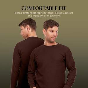 Camiseta Térmica de Manga Larga - Tejido Waffle 100% Algodón de Alto Gramaje - Product Image 3