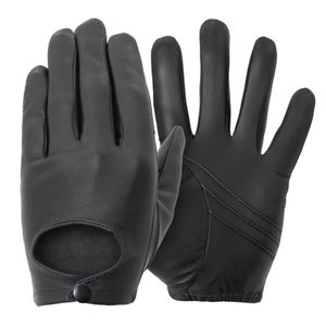 Premium Genuine Leather <b>Gloves</b> for Men Soft Real Leather Full Finger <b>Gloves</b> Durable, Comfortable & Breathable Leather <b>Gloves</b> - Product Image 1