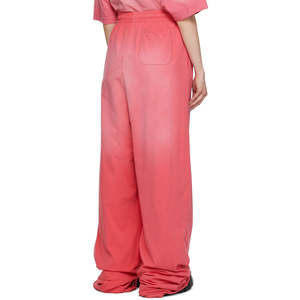 Pantalones Deportivos Casuales de Pierna Ancha y Corte Regular para Mujer, 100% Algodón Felpa, Secado Rápido y Transpirables, Diseño y Estampado Personalizables - Product Image 4