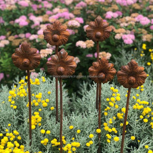 Estacas de acero duraderas para jardín, para plantas de hortalizas, macizos de flores, suministros de paisajismo para exteriores - Product Image 6