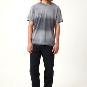 Camiseta Formal Personalizada de Cuello Alto y Corte Recto para Hombre, Estilo Urbano - Product Image 3