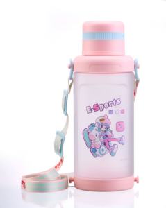 1200ML large capacity kids <b>water</b> bottle leak resistant PC material outdoor sports travel drinking cup <b>bulk</b> wholesale supply - Product Image 4