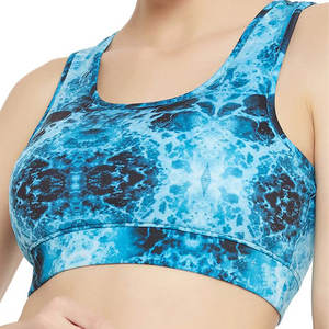 Sujetador Deportivo para Mujer de Primera Calidad, Cómodo y Transpirable, con Logotipo Frontal, para Correr, Yoga y Entrenamiento, Material Spandex/Nylon - Product Image 1