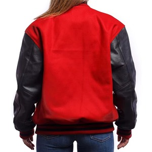 Top Design Leather <b>Jacket</b> Chenille Embroidery Wool Letterman Bomber School College University 2026 <b>Baseball</b> Varsity <b>Jacket</b> - Product Image 2