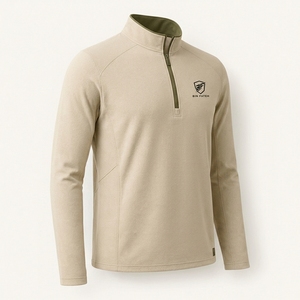 Veste de sport personnalisée à demi-zip – Vêtement d'entraînement respirant pour hommes, femmes et jeunes – Pull d'équipe à séchage rapide - Product Image 4