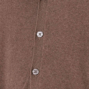 Pull à col rond pour homme, manches longues, couleur unie, laine anti-boulochage, vêtements d'automne, cardigan tricoté pour homme - Product Image 5
