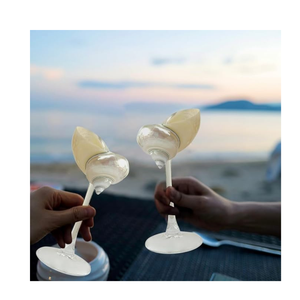 Vaso de Vidrio con Diseño de Concha Marina para Restaurantes, Vaso Premium Hecho a Mano, Suministro de Fábrica - Product Image 2