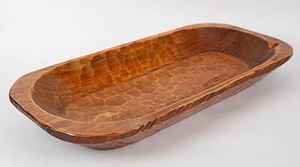 Bol en bois fait main, grain naturel, pour salades, repas en famille, multi-usages, rustique, pour la cuisine - Product Image 5