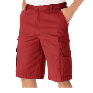 Pantalones Cortos Cargo para Hombre, Personalizables, Resistentes al Agua, de Secado Rápido, Estilo Suave, Nuevo Modelo, 100% Algodón, Color Sólido - Product Image 1