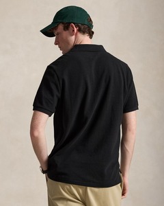 <b>Plain</b> <b>Black</b> Men <b>T</b> <b>Shirt</b> 100% Cotton Pique Short Sleeve Breathable Casual Golf <b>T</b> <b>Shirt</b> Wholesale OEM ODM Supplier - Product Image 4