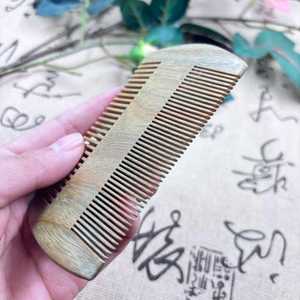Peigne à cheveux en bois naturel de style indien, anti-statique, pour barbe et massage du cuir chevelu, accessoire de coiffure, vente en gros - Product Image 6