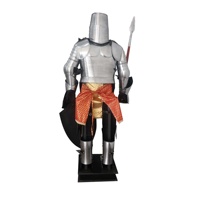 Combinaison de Combat médiéval, combinaison de Combat intégrale, de Combat, guerrier de Combat, croisé, tenue d'armure pour cadeau
