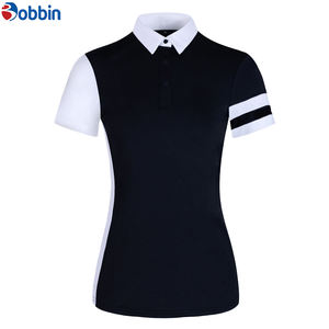 Fabricant de polos de golf brodés avec logo, polos de golf pour femmes confortables et personnalisés, vêtements respirants pour femmes - Product Image 4