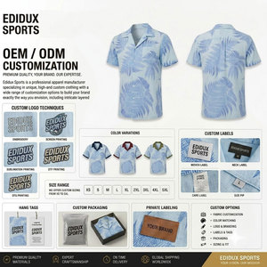 เสื้อเชิ้ตผู้ชายสไตล์ลำลองแบบมีกระเป๋า ผลิตจากโพลีเอสเตอร์ 100% แขนสั้น มีจำหน่ายแล้ว - Product Image 3