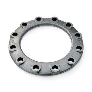 หน้าแปลนสแตนเลสขัดเงาแบบเกลียว หน้าแปลนโลหะกลึง CNC พร้อมรูรูปตัวบีทีขนาด 12 x 18 มม. สำหรับระบบท่อ - Product Image 3