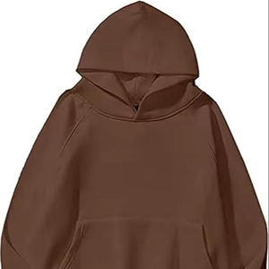 Cotton Blank Plain Luxury Cropped Hoodie <b>Pullover</b> <b>Men</b> Custom Oversize Streetwear Heavyweight <b>Men</b> Hoodies Sweatshirts - Product Image 1