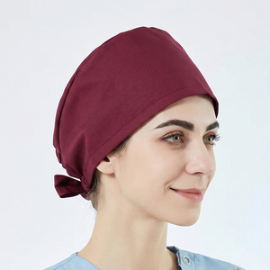 Round <b>Scrub</b> <b>Cap</b> Dental Hospital For Women \ Surgical <b>Scrub</b> Hats for Women \ Wholesale Women <b>Scrub</b> <b>Cap</b> \ Custom Nurse <b>Scrub</b> <b>Cap</b> - Product Image 5