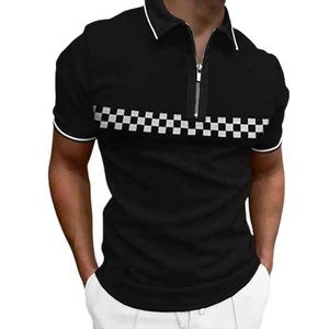 Camiseta Polo Sublimada con Cierre para Hombre, de Microfibra Suave y Transpirable, Elegante, Duradera y para Usar en Todas las Estaciones - Product Image 4