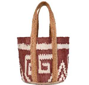 Export Quality Braided <b>Jute</b> Cotton Chindi Tote <b>Bags</b> Multicolour Handmade <b>Shopping</b> Beach <b>Bags</b> with custom logo with low MOQ - Product Image 2
