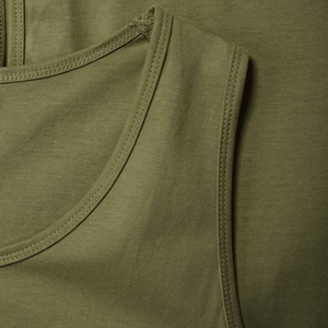 Débardeur basique pour homme en coton, sans manches, léger, respirant, décontracté, chemise d'été, fournisseur en gros - Product Image 6