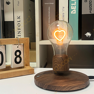 Sáng Tạo Ánh Sáng Ban Đêm Bay Bay Từ Nổi Bóng Đèn Với Hình Trái Tim LED Cho Phòng Ngủ Văn Phòng Cafe Trang Trí Nội Thất Và Quà Tặng Ý Tưởng - Product Image 2
