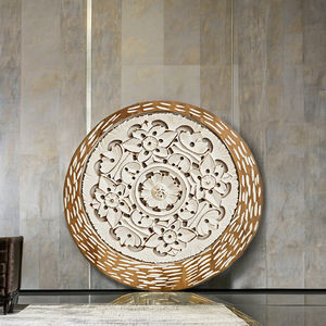 Arte Mural de Madera de Lujo con Diseño Floral - Arte para Exteriores Hecho a Mano, Impermeable y Ecológico - Product Image 3