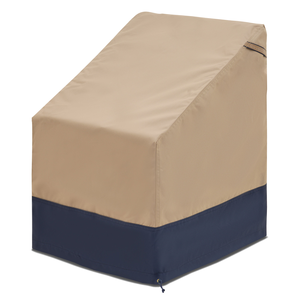 Custom Size Perfect Fit Modular Club <b>High</b> <b>Back</b> <b>Chair</b> Custom <b>Covers</b> PU Coated OEM/ODM Support 420D/600D Polyester UV Resist - Product Image 1