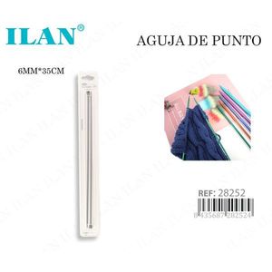 Ferri da Maglia Ilan 6mm 35cm per Lavorazione Lana - Product Image 1