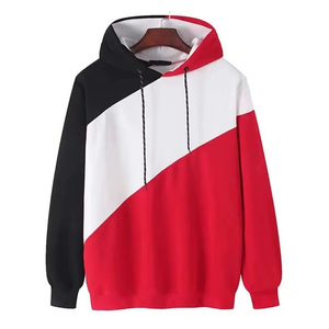 Wholesale Custom Design Sweet Boxy Y2K Oversized Pullover Solid Color Men's Cotton Fleece Breathable <b>Hoodies</b> - Product Image 1