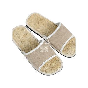 [BEST SELLER] Chaussons en loofah antidérapants pour chambre principale et établissements de spa de luxe Vietnam - Product Image 1
