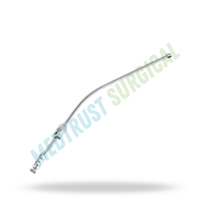 Frazier Suction Tube Angled ENT Surgical <b>Instrument</b> for Precision Fluid Aspiration and <b>Neurosurgery</b> Use - Product Image 2