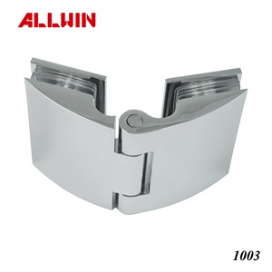 Charnière de porte en verre en laiton moderne à 135 degrés - Product Image 3