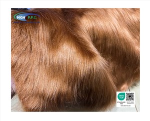 ผ้าขนสัตว์เทียมอะคริลิกโพลีเอสเตอร์สีน้ำตาลคาราเมล ขนยาว 100 มม. คุณภาพสูงจากประเทศไทย - Product Image 5