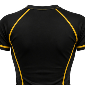 เสื้อยืดออกกำลังกายแขนสั้นผู้หญิงแบบสั่งทำพิเศษ SGRHO Compression T-Shirt Sigma Gamma Rho Greek Sorority ผ้าสเตรชสำหรับออกกำลังกาย ขายส่ง - Product Image 4