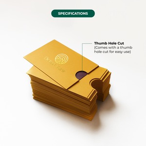 Fundas de Papel para Tarjetas de Hotel, Fundas Personalizadas Impresas para Tarjetas de Hotel, Fundas de Embalaje para Tarjetas RFID - Product Image 1
