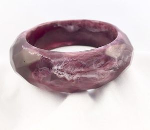 กำไลข้อมือเรซิ่นทำมือสำหรับผู้หญิง H a CRAFT สไตล์คลาสสิก ดีไซน์ทรงกลมหลากสีสัน สำหรับใส่ทุกวันและเป็นของขวัญ - Product Image 5