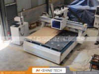 Routeur CNC pour le travail du bois M-shine 1325/2130 ATC, centre de traitement CNC pour le travail du bois avec étiquetage automatique pour la fabrication de meubles