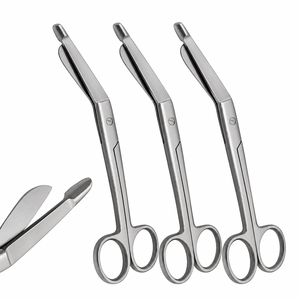 SUAVE SURGICAL INSTRUMENTS Juego de 3 Tijeras Lister para Vendajes de 3.5" con Patrón EMT, Instrumentos Quirúrgicos Médicos para Hospital, Garantía de 5 Años - Product Image 6