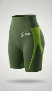 Shorts Deportivos Transpirables de Cintura Alta para Mujer, para Gimnasio, Fitness, Yoga, con Efecto Levanta Glúteos, Sin Costuras - Product Image 2