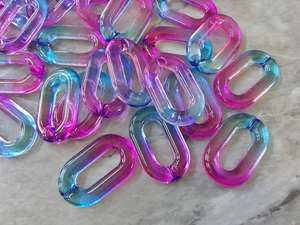 Adornos de pared personalizados hechos a mano con cadena entrelazada, decoración para el hogar, artículo de resina, cadena acrílica adorable para decoración de habitaciones, venta al por mayor. - Product Image 5