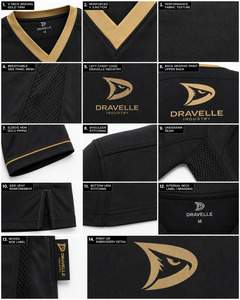 Vêtement d'arts martiaux unisexe à manches courtes et col en V, haut d'uniforme de karaté, chemise d'entraînement de taekwondo, vente en gros - Product Image 6