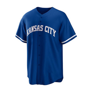 <b>Top</b> Quality Baseball Jersey Sportswear Customized Logo Best Quality Comfortable Quick Dry V-Neck Button-Up Baseball Jersey - Product Image 5
