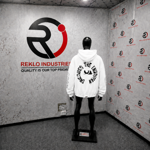 เสื้อฮู้ดซิปผู้ชายสั่งทำสีได้  ไซส์ใหญ่ แขนปกติ ผ้าฝ้ายเฟรนช์เทอร์รี่ สไตล์ฤดูหนาว ปักลาย  ขายส่ง - Product Image 4