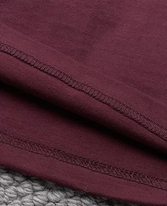 220G Combed Organic Men's T-Shirt Short Sleeve O-Neck Regular Fit Breathable Quick Dry Eco-Friendly Casual Trendy Silk Screen - Product Image 5