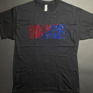 Camiseta de hombre con pedrería de moda 2026, estilo casual de algodón con cristales brillantes, ropa urbana, venta al por mayor de fábrica OEM - Product Image 1