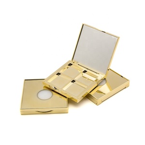 Tự thiết kế bảng phấn mắt riêng của bạn - Hộp đựng phấn mắt 4 màu trống màu vàng sang trọng - Product Image 5