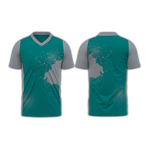 Maillot de sport personnalisé pour homme de haute qualité, imprimé par sublimation, respirant, séchage rapide, manches courtes, personnalisable, prix abordable - Product Image 4